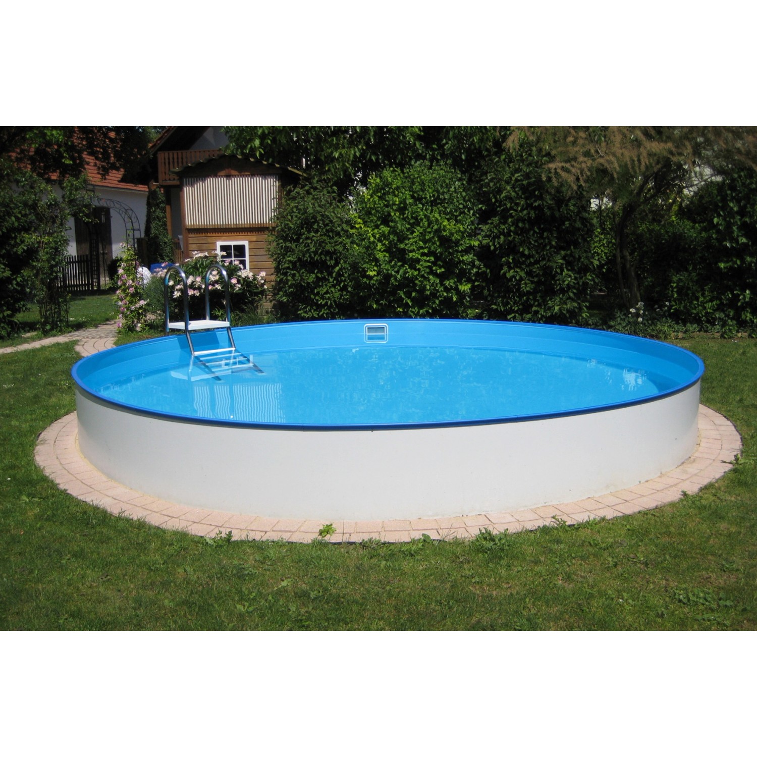 Summer Fun Stahlwand Pool-Set BALTIMORE Aufstellbecken Ø 420 x 150 cm